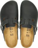 Birkenstock Boston FL Narrow Unisex Clogs - Black - Maat 36