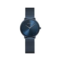 Bering dameshorloge analoog quartz model 15729-397 - blauw