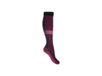 HKM Shape sokken wijnrood/zwart 39-42