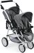 Bayer Chic 2000 Tweeling Poppenwagen vario Jeans Grey - Grijs