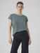 Vero Moda Vmava Plain Ss Top Ga Jrs Noos 10284468 North Atlantic Dames Maat - XS
