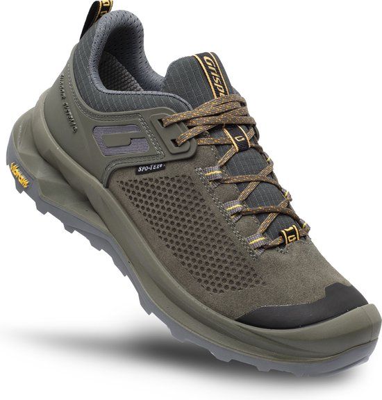 Grisport Discovery Low Unisex Wandelschoenen - Groen
