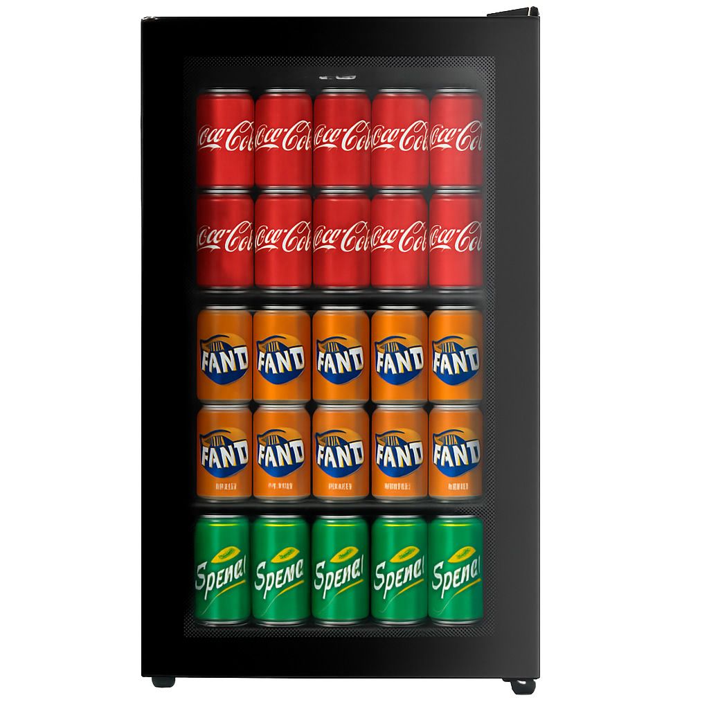 Salora BCT935B - 93L Black Freestanding Beverage Cooler