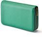 Solidchoice Boîte à crayons en cuir avec 10 compartiments et fermeture éclair vert militaire