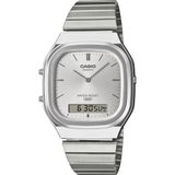 Casio Casio Collection Vintage AQ-240E-7AEF Horloge - Staal - Wit - Ø 35 mm