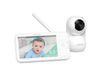 Momcozy Baby Monitor 1080P 5.5-inch, fixation murale, sans WiFi, infrarouge, batterie 5800 mAh, conversation bidirectionnelle, fonction photo prise en charge, 1640 pi