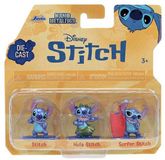 Jada Toys Stitch mini speelfiguren set - Lilo & Stitch collectie 3 stuks.