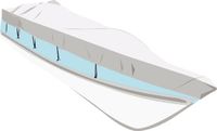 Talamex Boothoes Zilvergrijs type: Boat Cover XS