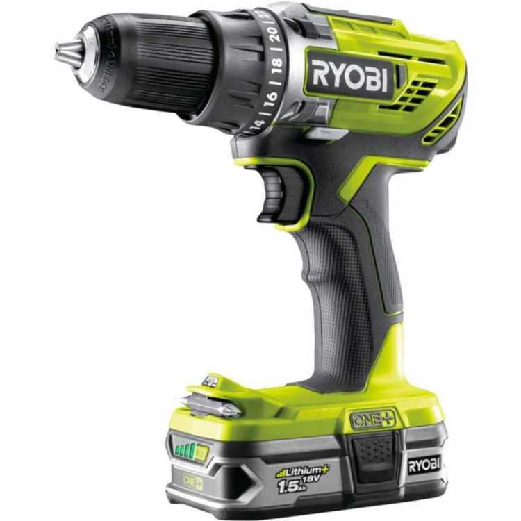 Ryobi R18DD3-215S Accu Boormachine - 4892210160478