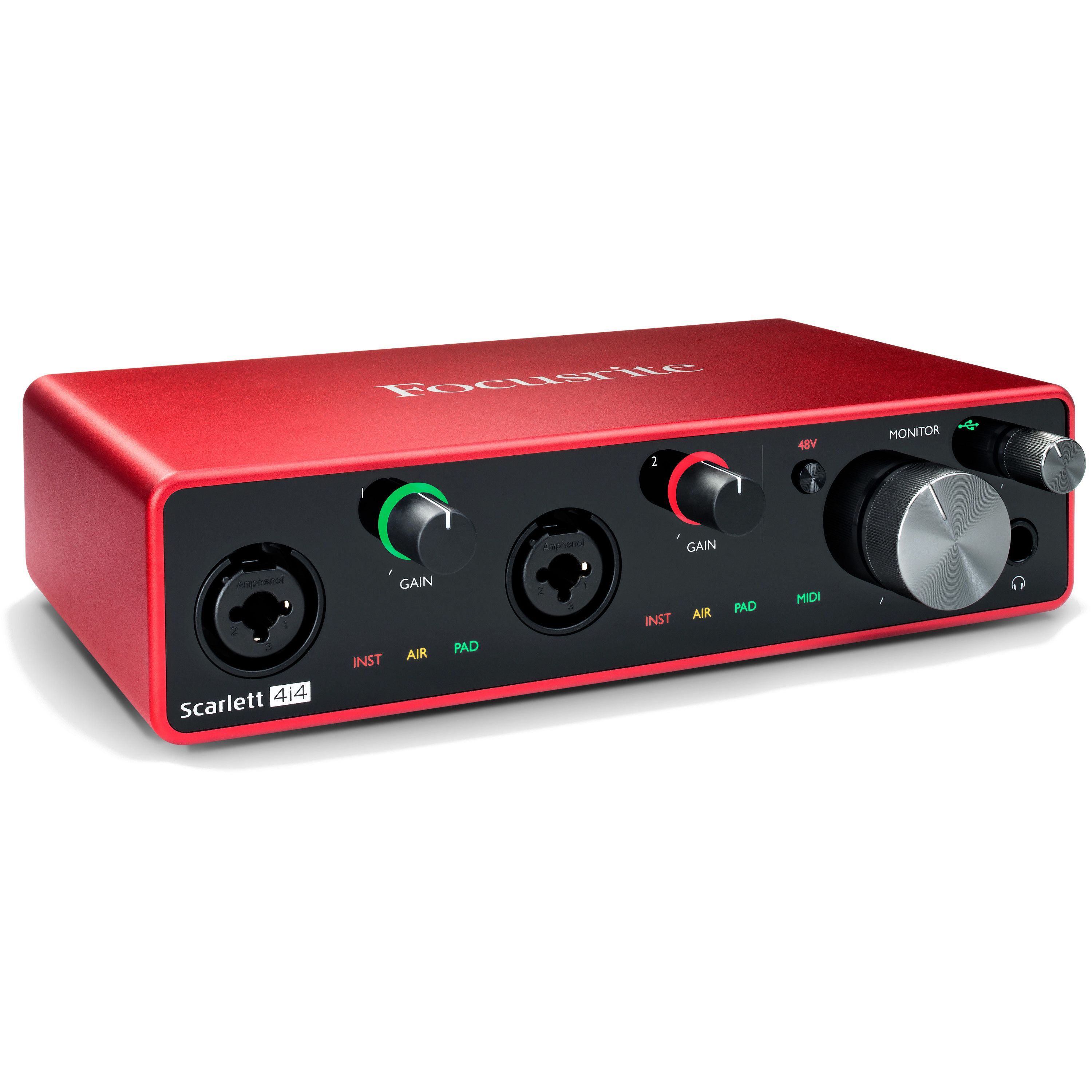 Focusrite Scarlett 4i4 3rd Gen USB Audio Interface
