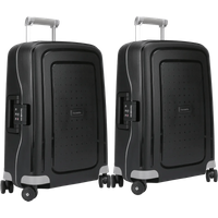 Samsonite S'Cure Spinner 55cm Duo Pack Black