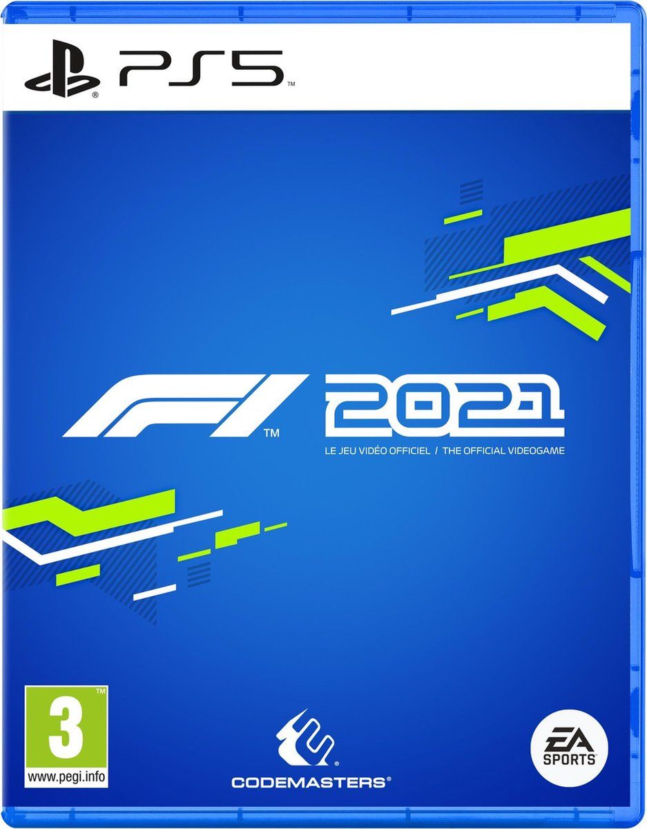 Electronic Arts F1 2021 - PS5 - Race - 3 jaar en ouder - Blauw - Videogame