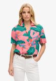 Superdry Beach Resort overhemd Dames Roze