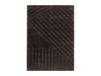 NJRD Tapis en laine Levels Stripes Marron, 200x300 cm