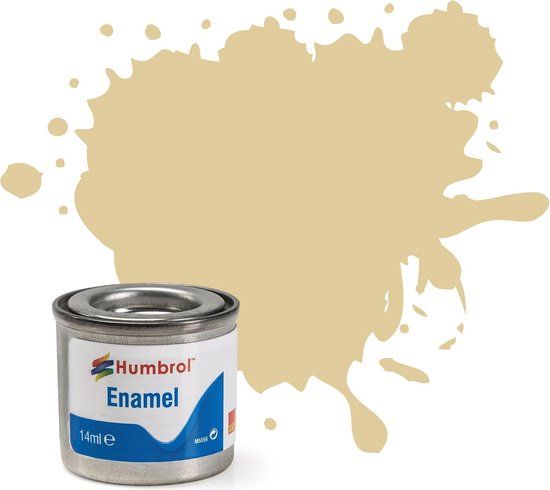 Humbrol Emailleverf Mat - 121 Pale Stone - 14 ml