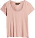 Superdry Studios T-shirt à col rond pour femme - Gris/Rose - Taille M
