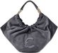Coccinelle Leren schoudertas handtas Smash Suede Bim Shoulder Bag Stove / Stove blauwgrijs