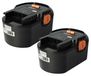 Vhbw 2x Batterie Remplacement Pour Aeg B1420r