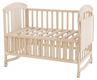 StarTech Babybed Verstelbaar Houten Kinderbed 120 x 60 cm Natuurlijk Hout Multifunctioneel met Omkleedtafel Bijbed en Wielen