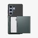 Spigen Slim Armor CS mobiele telefoon hoesje Groen voor Samsung Galaxy S25 Ultra