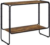 vidaXL Dressoir Gerookt eiken 93.5 x 38 x 75 cm Bewerkt hout