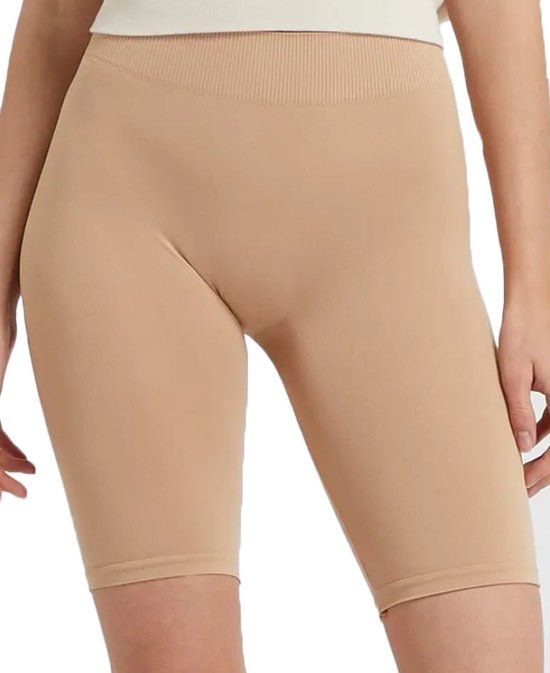 PIECES London Shorts Women's Leggings - Beige - L