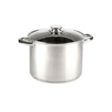 Vier OI26 Kookpan, verzilverd, 26 cm