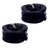 Schwalbe AV13 fietsbinnenband voor volwassenen, uniseks, zwart, 26 inch x 2-pack