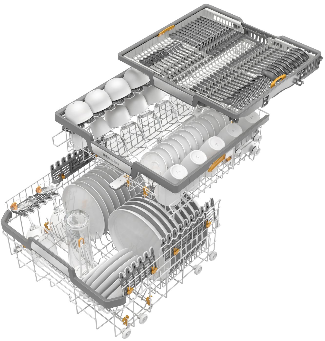 Miele G 7970 SCVi AutoDos K2O - Volledig geïntegreerde vaatwasser - A Energieklasse