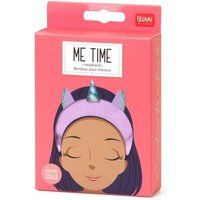 Legami Haarband, Me Time, 24,5 x 11 cm, polyester, eenhoorndesign, voor het verzamelen van haar, make-up, gezichtsbehandeling, zachte hoofdband