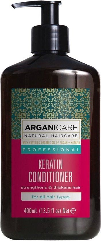 ARGANICARE KERATIN CONDITIONER - ARGAN & KERATIN 400 ML