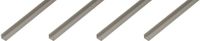 Alberts 4 x U-Profil speziell für Spanplatten, 15 x 22 x 15 x 1,5 mm, lengte 1 m, Aluminium, zilverkleurig geanodiseerd