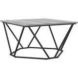 Icecat Table Basse Table De Salon Table De Café Gris Sonoma 80 X 80 X 45 Cm