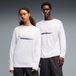 PUMA T-shirt manches longues CLRT Unisexe, Accessoires, Blanc, S