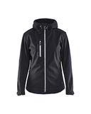 Blaklader Dames softshell jack 4919-2517 - Vrouwen - Zwart/Zilver - XS