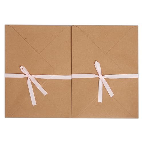 Papermania Kaarten, A6, 50 Stuks met 50 Enveloppen, 300 Gsm, Blanco