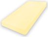 PREMIUM Drap-housse en jersey 70x140x10 Crème/Jaune