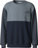 NAME IT Jongens Sweater Katoen Lange Mouw Ronde Hals Navy Blazer Maat 116