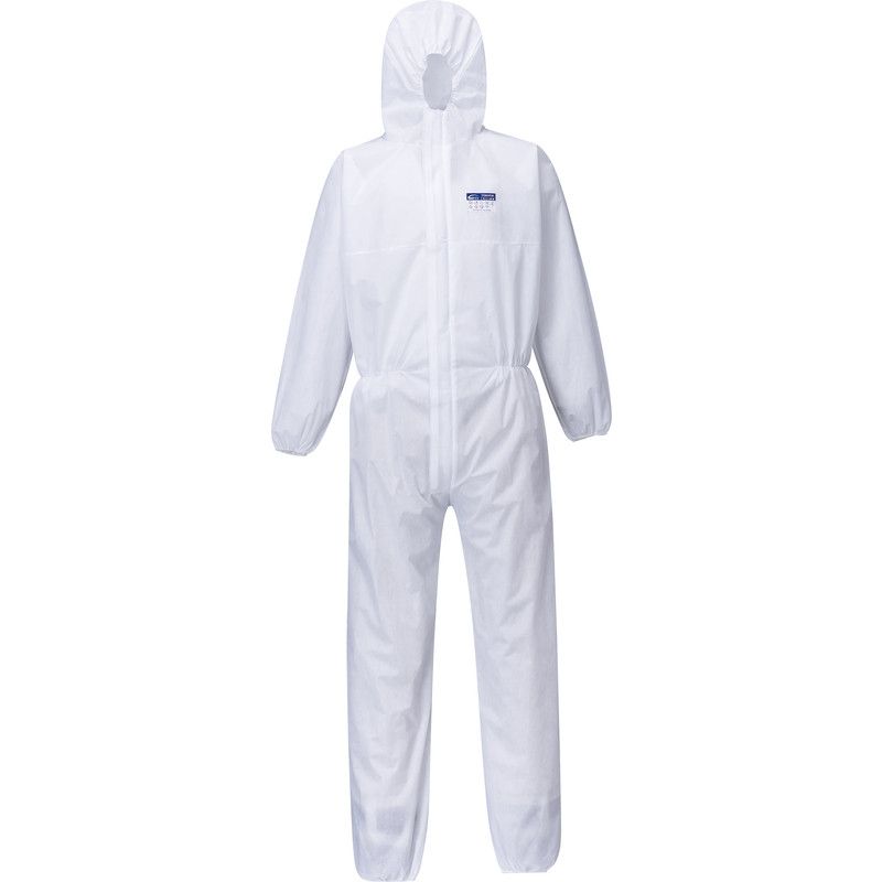 Wegwerpoverall XL wit