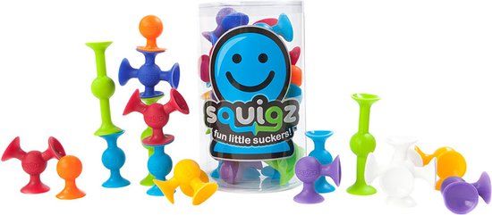 Fat Brain Toys Squigz Starterspakket 24-delig | FA088-1