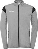 Uhlsport Squad 27 Polyestervest Heren - Donkergrijs Gemeleerd / Zwart | Maat: 3XL