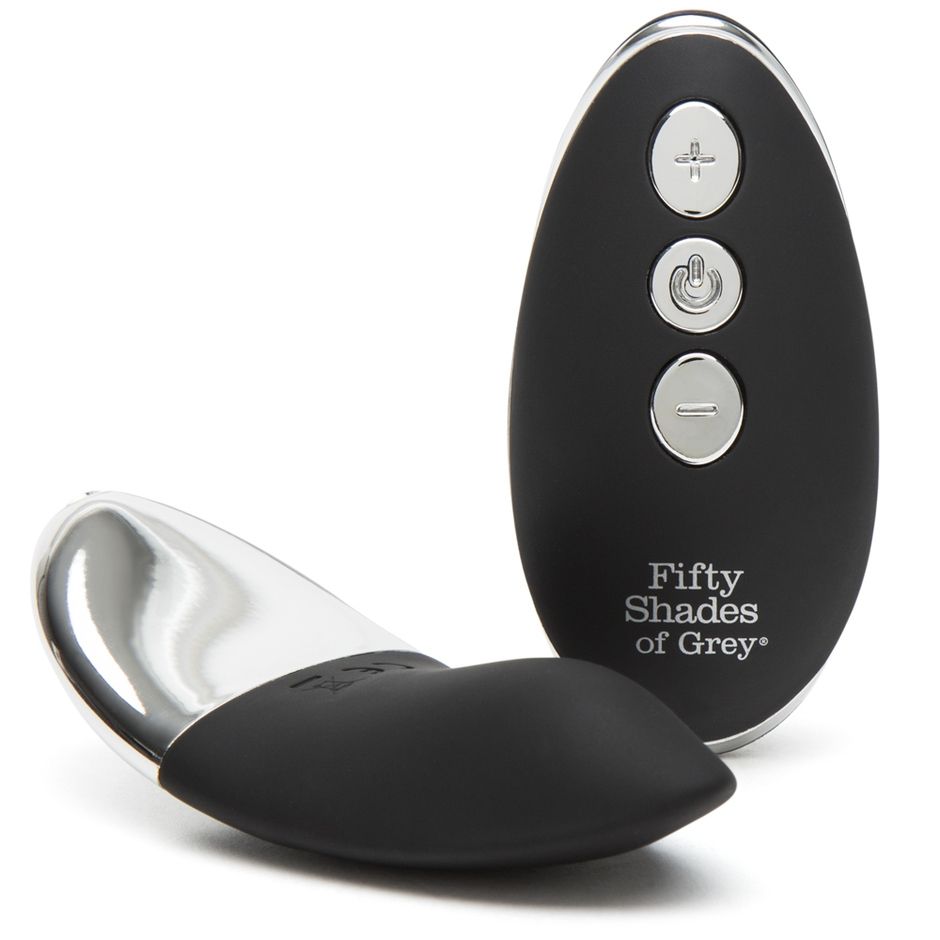 Lovehoney Fifty Shades of Grey Relentless Vibrations - Black/Silver