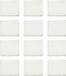 AMIG Anti-krasvilt - 32x - blanc - 25 x 25 mm - carré - auto-adhésif - feutre de protection pour meubles