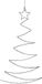 Svenska Living LED kerstboom wanddecoratie groen 100x60cm USB