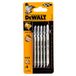 DeWalt XPC houtsteekzaagbladen (100-70-3.1 mm, max. Zaagdiepte 60 mm, HCS (Wood) T-opname) DT2211