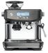 Merkloos Espressomachine Geborsteld roestvrij staal