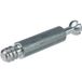 Häfele Boulon d'assemblage Minifix avec filetage spécial acier zingué, 8 / 24 mm