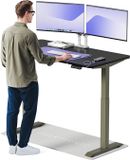 Desktronic HomeOne Zit-sta Bureau Elektrisch In Hoogte Verstelbaar, 140x70 cm Groente/Zwart