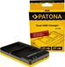 PATONA Dubbele snellader voor Canon LP-EL Speedlite EL-1 EL-5, inclusief USB-C kabel