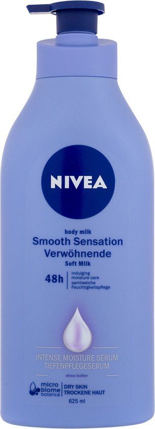 Nivea The Creamy Body Lotion For Dry Skin Smooth Sensation 625 Ml